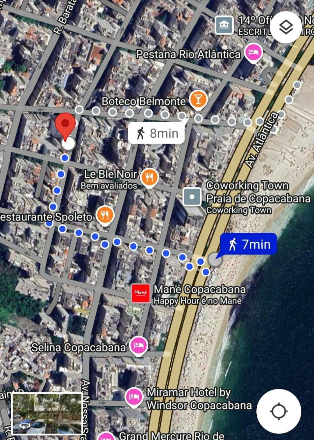 Em Copacabana A 3 Quadras Da Praia! Apartamento Rio de Janeiro